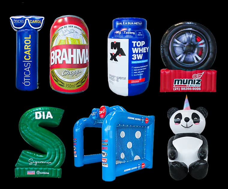 Infláveis Promocionais Personalizados